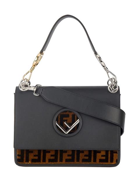 fendi kan i ff logo|Fendi kan i f bag.